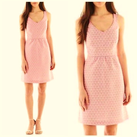 I Heart Ronson Printed Keyhole Dress Size M - Picture 1 of 4